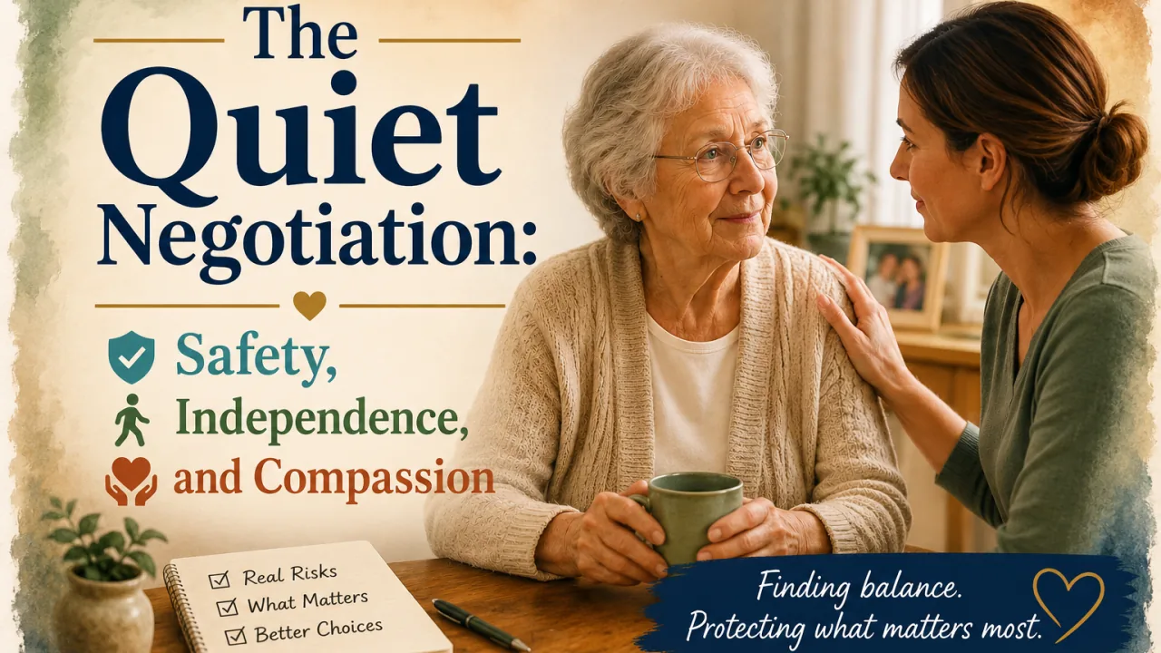The Quiet Negotiation: Safety, Independence, and Compassion